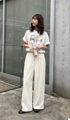 【とにかくトリコ♡/5サイズ展開/身長別動画あり】とろみイージーパンツ — image 1