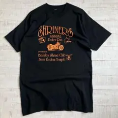 SHRINERS シュライナーズ ポーカーラン 両面プリント Tシャツ ブラック — image 1