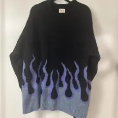 ファイヤーパターン ニット セーター — image 1