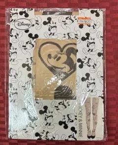 ♥選べる3点1,900円♥ディズニー　ミッキー　デザインストッキング　M-L — image 1