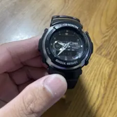 CASIO G-SHOCK G-300 黒 メンズ 稼動品 新品電池 — image 1