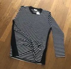新品未使用COMME CA DU MODE Home長袖 ボーダー Tシャツ M — image 1