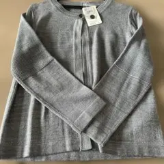 ノーカラージャケット グレー Mサイズ 新品 — image 1