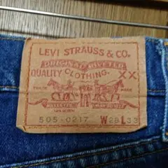 Levi’s リーバイス 505XX W28 ストレートデニム ビンテージ — image 1