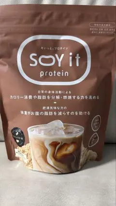SOY it protein カフェラテ味 ソイプロテイン — image 1