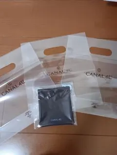 CANAL　4℃　カナル4℃　ショッパー　巾着　新品未使用　セット — image 1