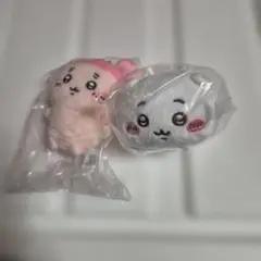 カプセルトイ　ちいかわ　カニ　ちいかわ　マスコット　2点セット　まとめ売り — image 1