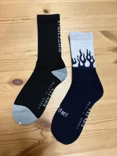 坩堝ロゴ&フレームソックス 2足セット — image 1