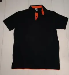 Free Style　ポロシャツ　1枚　黒とオレンジ　M サイズ — image 1