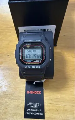 【新品・未使用】CASIO G-SHOCK DW-5600RL人気モデル　仕事 — image 1