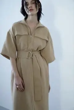 CLANE HALF ZIP MILITARY ONE PIECE — image 1