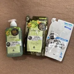 【新品・未開封】ルシード 薬用ボディウォッシュ 3点セット（本体＋つめかえ2種） — image 1