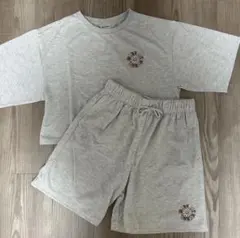 スマイリーフェイス Tシャツ、ハーフパンツ セット — image 1