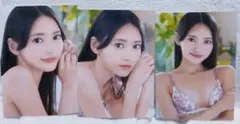 非売品★八掛うみ　生写真L版3枚セット — image 1