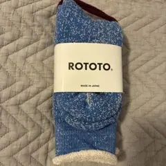 【新品・未使用】 ROTOTO日本製 パターン柄ソックス(S23-25cm) — image 1