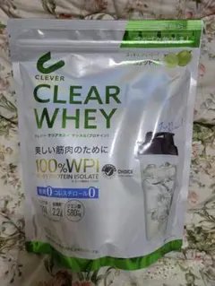 クレバー　クリアホエイ マッスル(プロテイン) マスカット味 400g — image 1