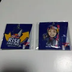 Red Bull RISE LIKE PRO キーホルダー 2種セット — image 1