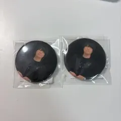 9番街レトロ 京極風斗 缶バッジ 2個セット — image 1