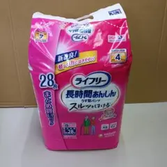 【新品・未使用】ライフリー 長時間あんしん うす型パンツ Lサイズ 28枚 — image 1