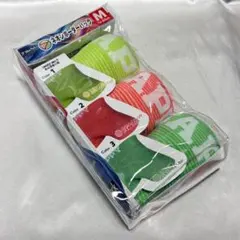 SAPPY ボクサーパンツ 3枚セット ネオンボーダーパック Mサイズ — image 1