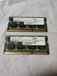I-O DATA ノートPC用メモリ SDY1333-4GX2 — image 1