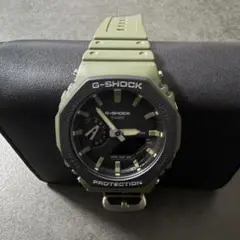 カシオ　G-SHOCK 　GA-2110SU 　ブラック/カーキ　保管品 — image 1