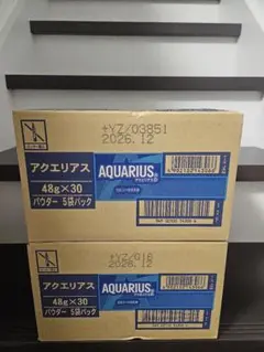 アクエリアス粉末　パウダー 48g×30袋　2箱セット — image 1