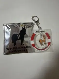 JRA 競馬 ダノンデザイル ウェルカムチャンス アクリルキーホルダー 新品 — image 1