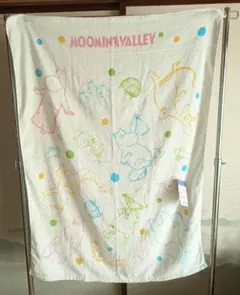 ムーミン お昼寝ケット ラインムーミン 約85×115cm — image 1