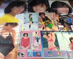 ◆「柏原芳恵」雑誌グラビア切り抜き — image 1