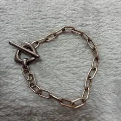 Vintage Silver Toggle Chain Bracelet 925 — image 1