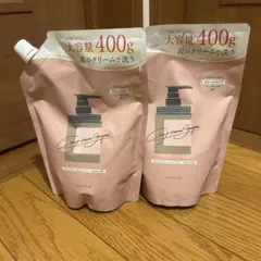 新品cocone クレイクリームシャンプー スムース 詰替 400g 2個セット — image 1