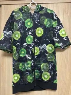NieR CLOTHING キウイ柄 半袖パーカー — image 1