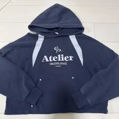 epnok Atelier CREATIVE SPACE 短丈パーカー — image 1