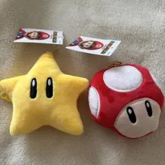 スーパーマリオ ダイカットコインケース キノコ スター 2点セット — image 1
