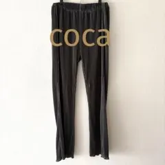 コカ coca サテン　リブパンツ — image 1