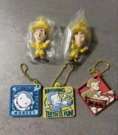 おさるのジョージ　キーホルダーセット — image 1