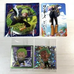 ゾロ　EGGHEADⅡ　缶バッジ　ウエハース　GR　に志かわ　ワンピース — image 1
