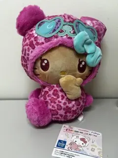 サンリオ ハローキティ ぬいぐるみ レオパード　日焼け — image 1