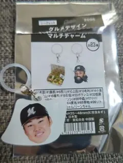 千葉ロッテマリーンズ　廣池康志郎　グルメデザイン　マルチチャーム — image 1