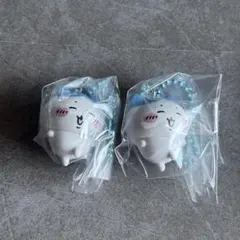 ちいかわ ハチワレ マスコット キーホルダー 2個セット — image 1