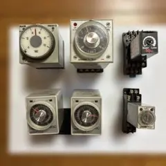 OMRON .NAIS タイマー 5個セット （中古品） — image 1