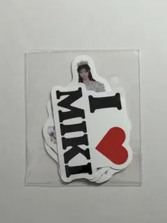 iLiFE! 純嶺みき 生誕ステッカーセット — image 1