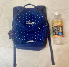 Coleman リュック ドット柄 ネイビー — image 1