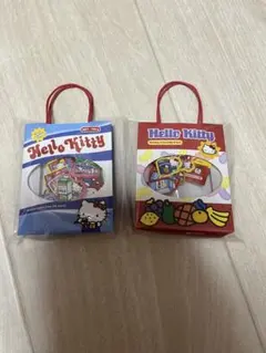 Hello Kitty キャラクターシール 2個セット　ペーパーバック付き — image 1