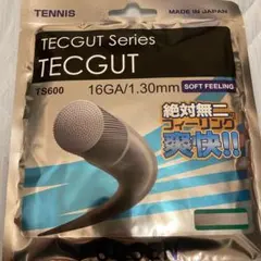 【新品】大特価！GOSENゴーセンTECGUT テックガット16GAテニスガット — image 1