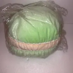 マカロン型 ぬいぐるみ クッション グリーン — image 1