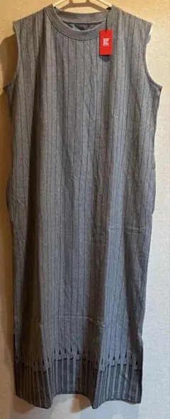 グラニフ ノースリーブロングワンピース — image 1