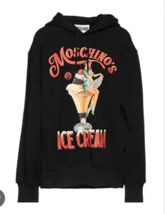 moschino ice cream パーカー ブラック モスキーノ — image 1