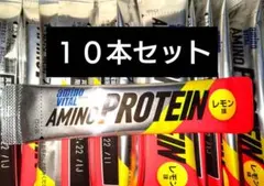 アミノバイタル AMINO PROTEIN アミノプロテイン レモン味 10本 — image 1